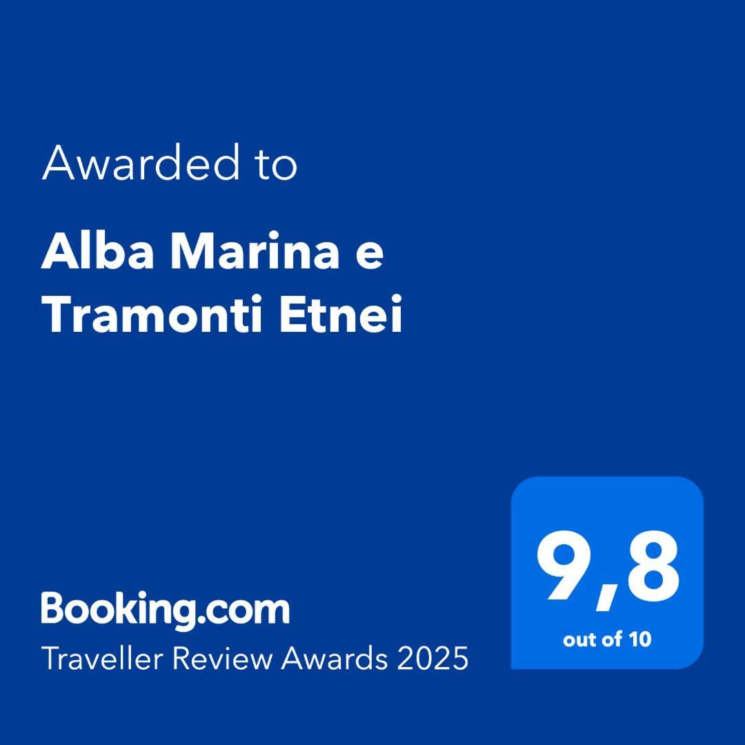 Alba Marina E Tramonti Etnei Apartment Riposto Ngoại thất bức ảnh
